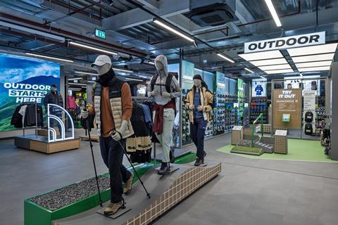 Store gallery: Sports Direct's new outdoor sports concept store in
